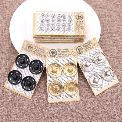 5pcs High-Grade Metal Hidden Button, Mother Buckle, Flip Buckle, Super Small Children'S Invisible Button, Snap Button.