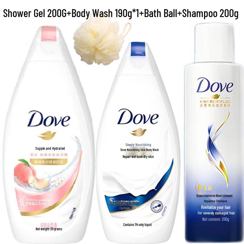 Dove Nourishing Body & Hair Care Set