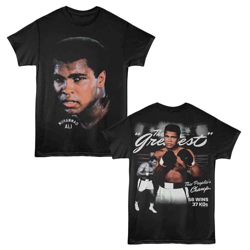 Muhammad Ali - The Greatest - American Classics - Black Solid Short Sleeve 110