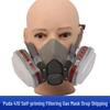 Puda 410 Anti-Gas Mask for Pesticides, Spray Painting, and Biochemical Industries - Dustproof and Toxic Gas Protection.