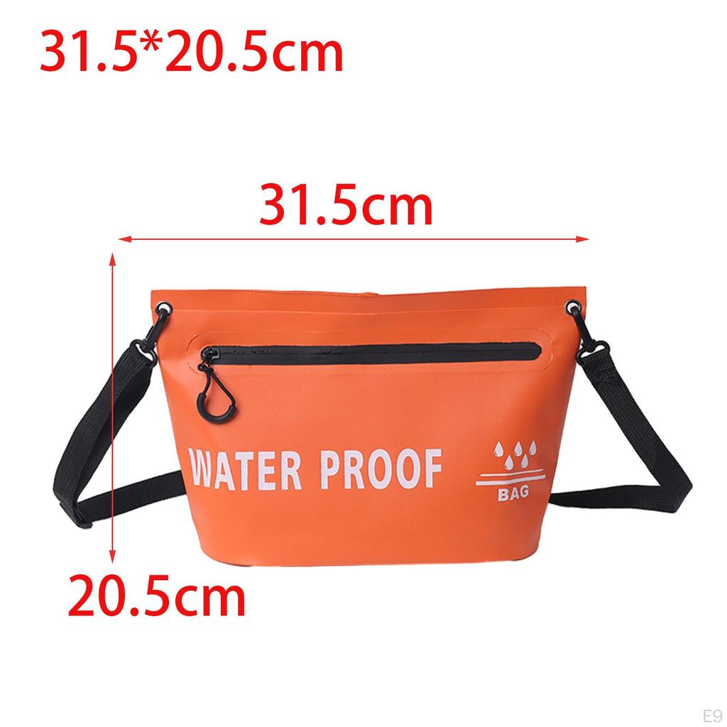 Dry Bag, Waterproof Tote Bag with Handle, Shoulder for Water Sports, Fishing, Swimming,
