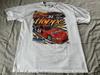 Vintage Y2K Nascar Brian Hoppe T Shirt Size XL Gildan Racing White Motor Sport