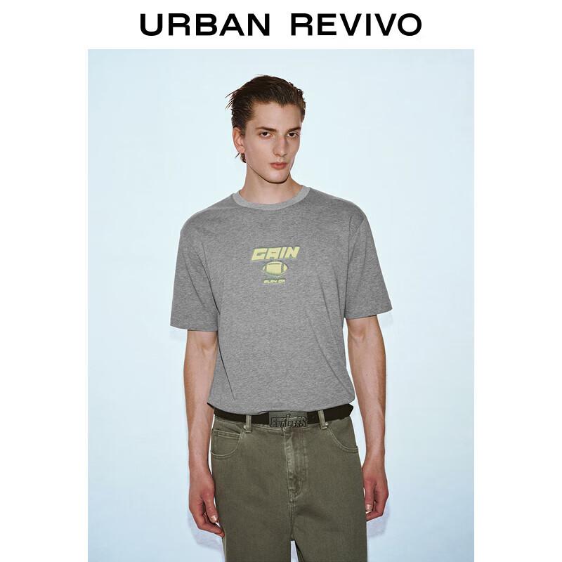 UR Men s Color-block Print Short Sleeve T-Shirt UMV450079 XS