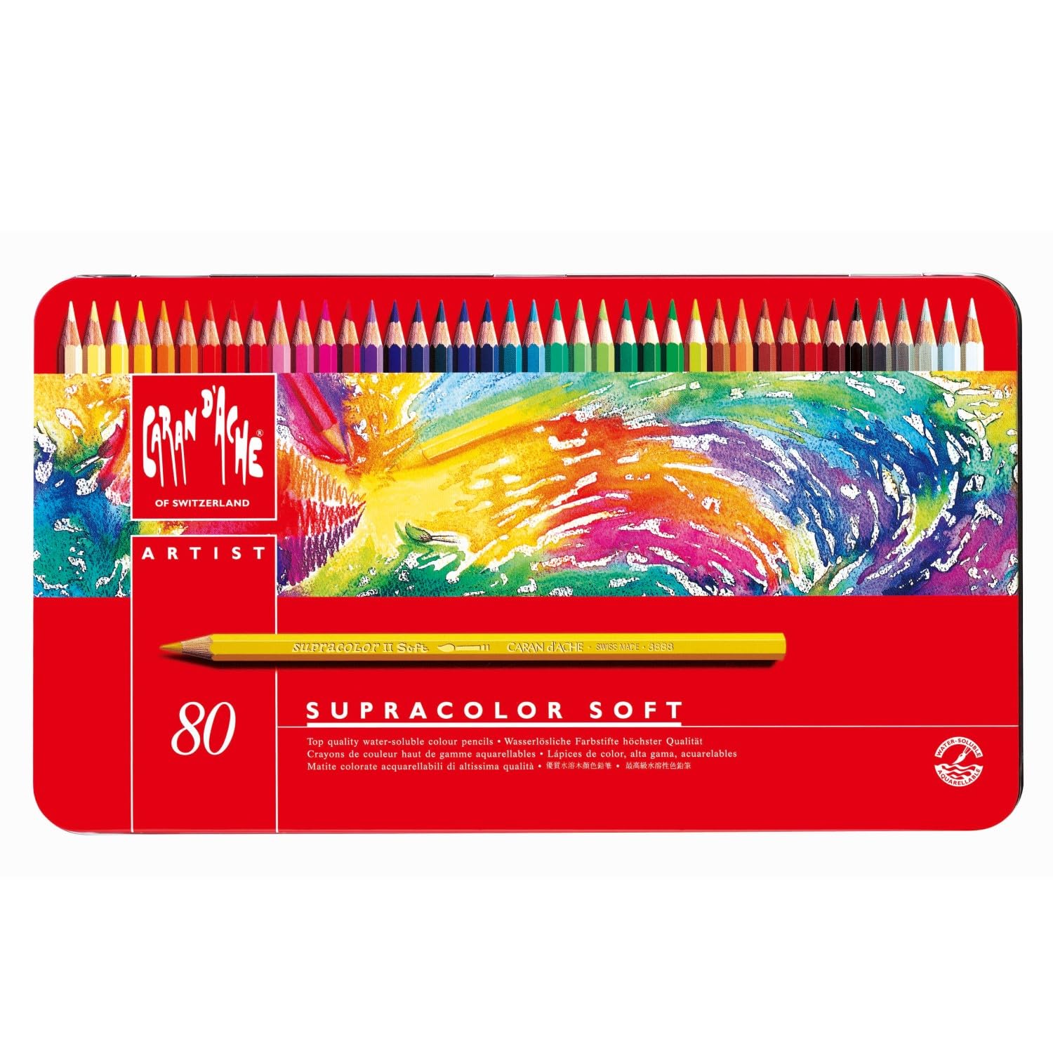 Карандаши Caran Supracolor Soft 80 d Ache, Цвета, 3888-380