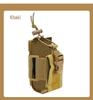 Tactical Camouflage Walkie-Talkie Molle Pouch: Adjustable Military Waist Bag Accessory