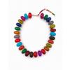 Collana Casual alla Moda con Perline in Resina Dopamina Charms Gioielli Chunky Adatta per Donne Uso Quotidiano Vacanze