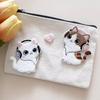 4 Pcs Mixed Cute Cartoon Cat With Headphones Embroidered Patches Iron On Decorative Applique