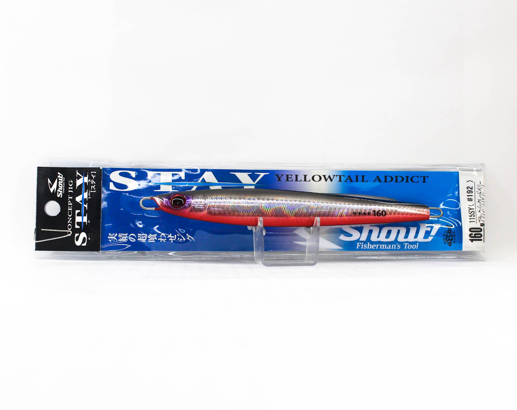 

Shout 115-SY Metal Jig Stay 160 grams 192 (5740)