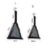 Black Outdoor Hanging Storage Net With Hook Triangular Hanging Bag  Tableware Storage