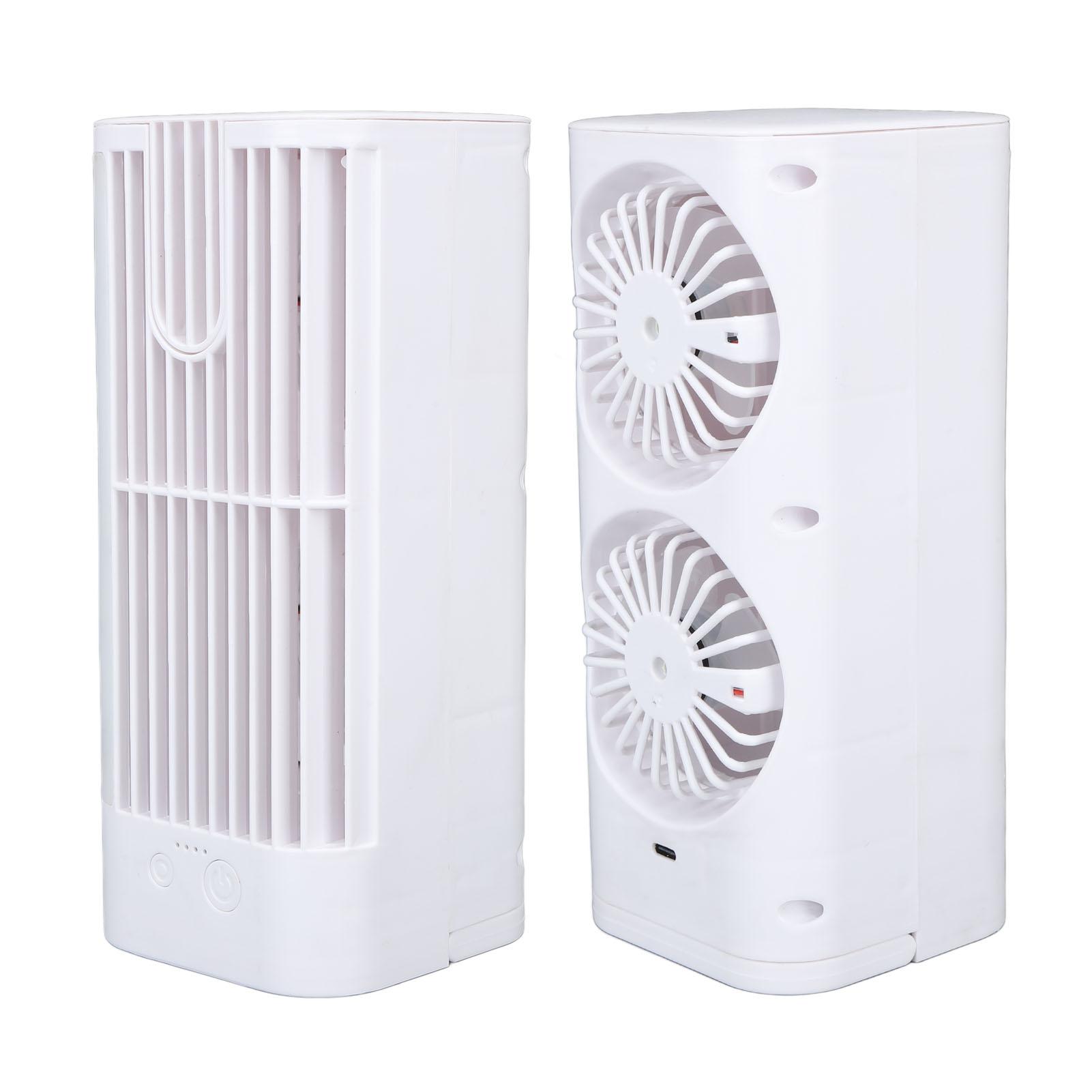 Desk Night Light Fan Power   Space Saving Quiet Multifunctional Cool Fan Plug and Play