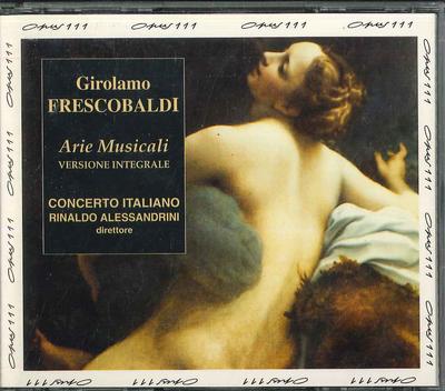 CD RINALDO ALESSANDRINI - Frescobaldi;arie MUSICALI OPS30105106 MPLUS Japan Obi Classical Used