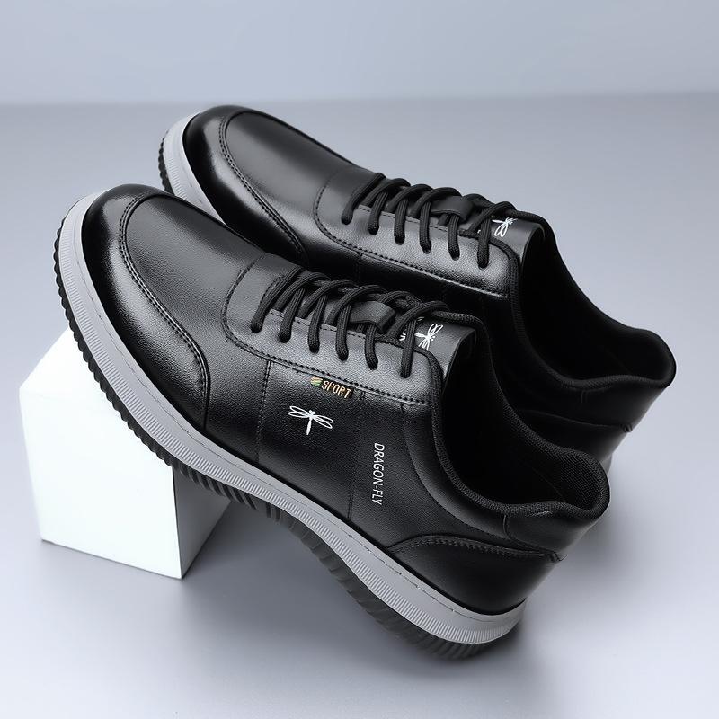 Ανδρικά παπούτσια 2025 νέα ανδρικά casual δερμάτινα παπούτσια ανδρικά παπούτσια χαμηλού τοπ φοιτητικά ευέλικτα παπούτσια τρεξίματος