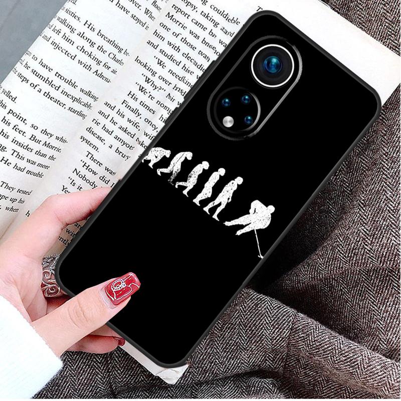 Ice Hockey Player Case For Honor Magic 5 Lite 6 Pro 50 70 90 Honor X8b X9b X6 X7 X8 X9 X6a X7a X8a X9a Cover