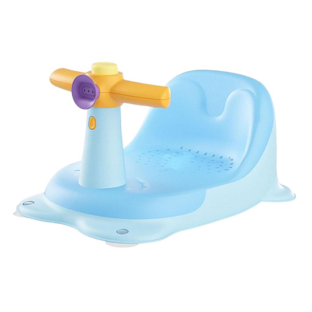 Household Baby Bath Seat Bath Chair Bath Mat for Children 6-18 Months