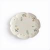 Flower Ceramic Plate, Appetizer Dessert Cute Tableware, Multifunctional Soup Spoon