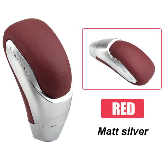 Buton schimbător de viteze pentru mașină Cap de schimbător de viteze din piele pentru Mazda 3 2006 2007 2008 2010 2011 2012 ani Maneta schimbator Stick Accesorii auto