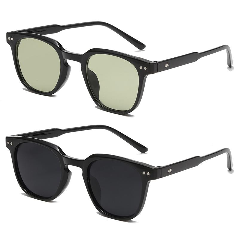 1/2pcs Vintage Square Sunglasses Women Men Luxury Brand Small Round Sun Glasses Unisex Fashion Eyewear Oculos De Sol