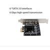 Extender PCIe Converter PCIe to SATA3.0 Expansion card PCI E Sata Card Controller PCIE to SATA Card PCI-E Riser Card Game PCIE Card Expansion Adapter