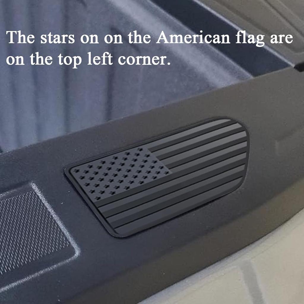 Bed Rail Stake Pocket Covers for GMC Chevy Silverado Sierra 1500 -2024 2025, GMC Sierra 2500 3500HD -2024 2025, Truck Caps Rear Holes Plugs Covers