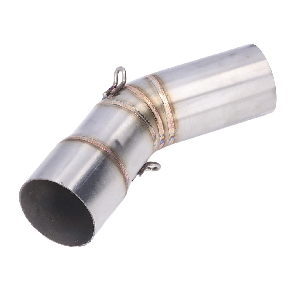 Motorrad Auspuff Mittelrohr Edelstahl 1mm Dick Ersatz für Ninja ZX10R 2008‑2021