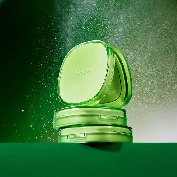 BEPLAIN Mung Bean Cotton Fit Powder Pact SPF30 PA+++ Oil Control Sun Powder 7g