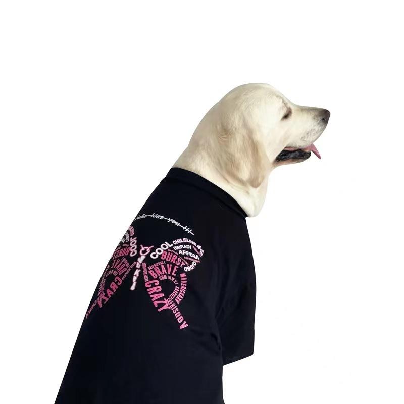 Big Dog Clothes Spring Summer Thin Golden Retriever Pet Clothes Labrador Samoyed Large Dog Clothes