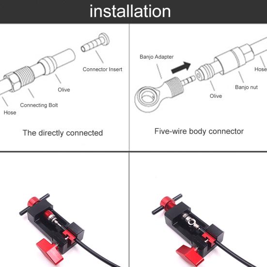 BH90 MTB Bike Bicycle Hydraulic Disc Brake Hose Tube for Shimano XTR XT