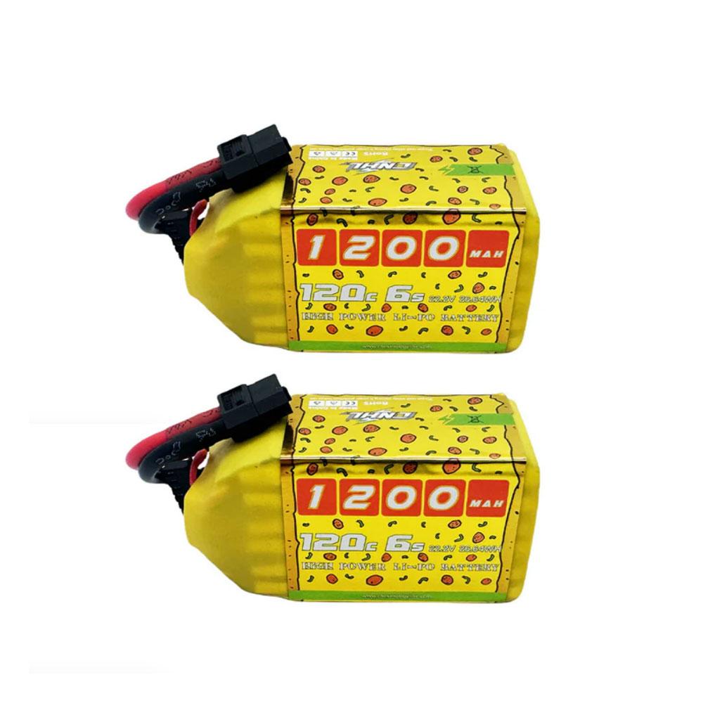 

2 шт. CNHL 6S 22.2V LiPo Акумулятор 1300 мАг 1500 мАг 130C з роз ємом XT60 для Квадрокоптера Дрона Літака RC FPV Вертольота Хобі 6S 1200mah 120C 2pcs