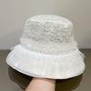 New Lace Skirt Edge Fisherman Hat for Women, Versatile for Summer Outings Outdoor Sun Protection Fisherman Hat