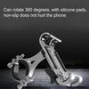 Aluminum Alloy 360 Degree Rotation Bike Bicycle Handlebar Stand Mount Holder for Mobile Cell Phone