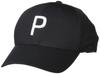 GOLF Structured P Cap Worn by PUMA Golf Professionals One Size Women's (024425) - - Black/White Glow,