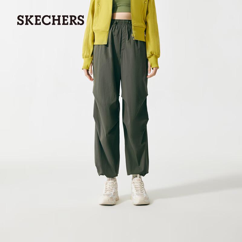 Skechers Women's Lightweight Wide-Leg Casual Pants