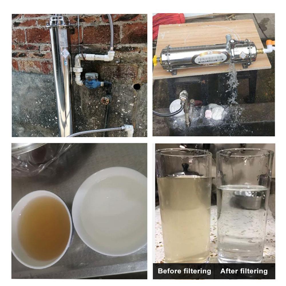 3000L Wasserfiltermaschine 304 Edelstahl Direkt Trinkwasseraufbereitungsanlage Für Küche Restaurant Trinkwasserfilter