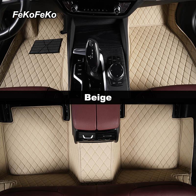 Custom Car Floor Mats For Skoda Octavia Auto Carpets Foot Coche Accessories