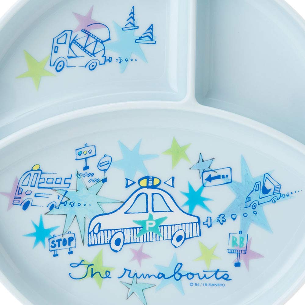 Sanrio The Runabouts Plastic Plate (Baby)