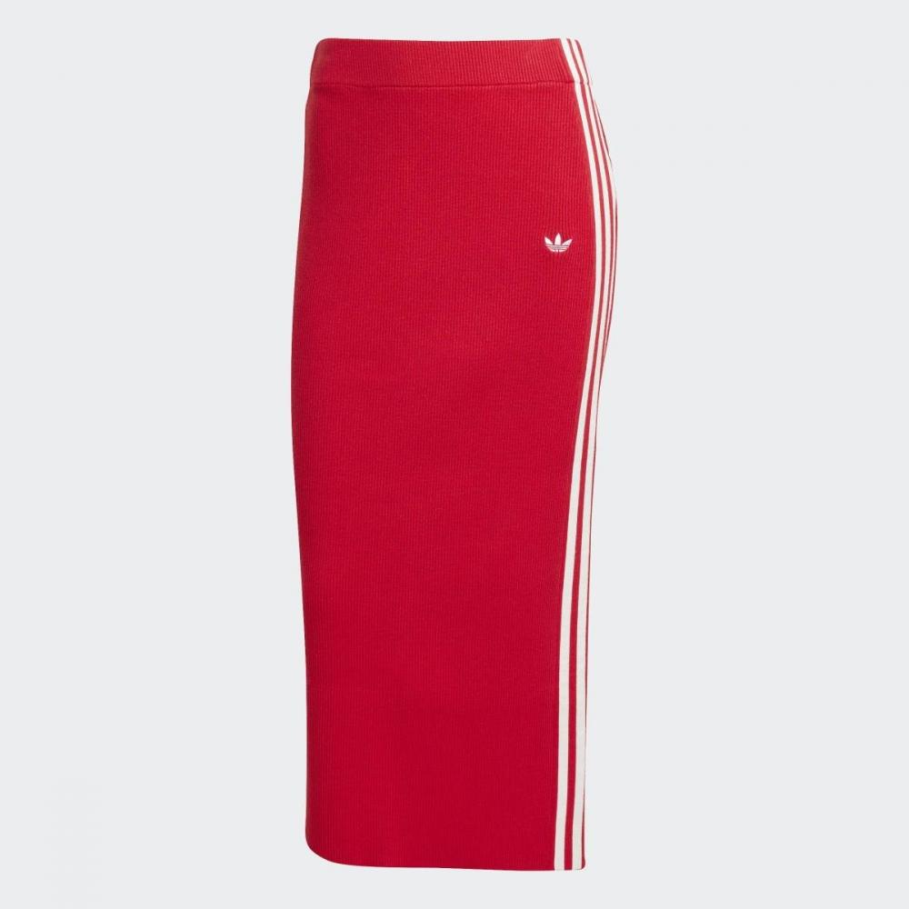 Adidas Classic Adicolor Knit 3 Stripe Skirt Jw2660