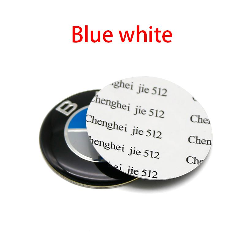 

Car Styling Logo Steering Wheel Center Badge Logo Sticker For BMW E90 E46 F10 F30 E87 F20 G20 E60 E39 E92 interior Accessories