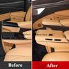 For DENZA D9 2024 2025 Pair Car Second Row Seat Armrest Screen Cover Protector Car Styling Middle Row Seat Screen Frame Cover