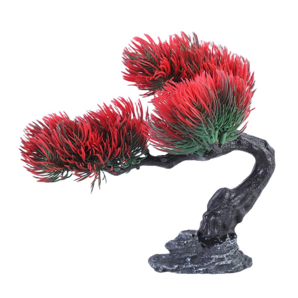 Landschaft Künstliche Pflanze Landschaft Fisch Tanks Dekorationen für Aquarien Terrarium Garnelen Baum Große Ornamente