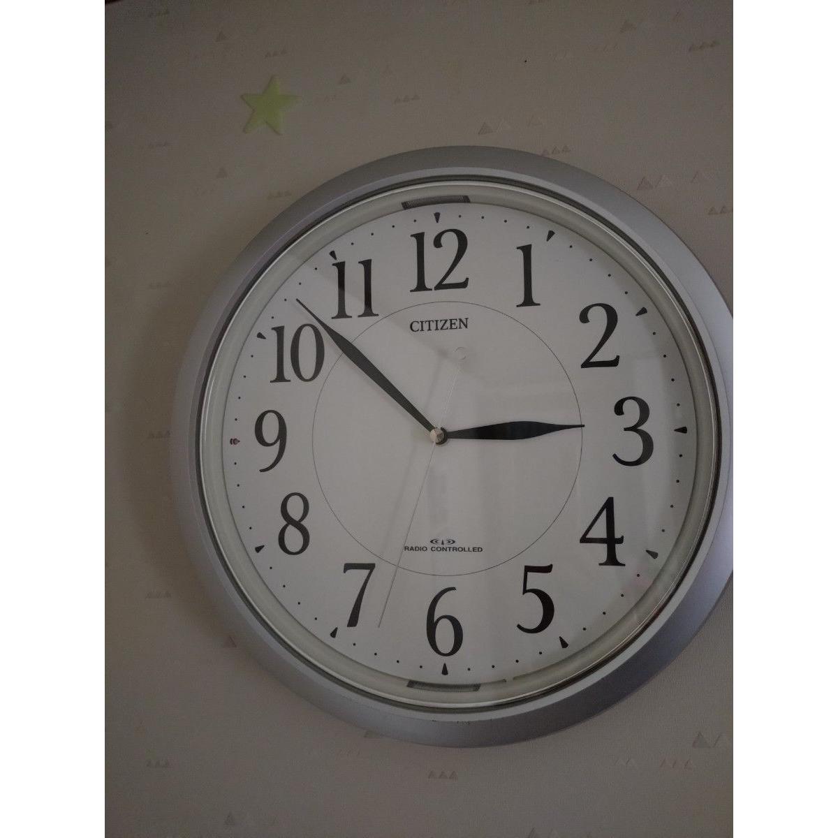 CITIZEN Citizen radio controlled clock RADIO CONTROLLED wall clock always lit