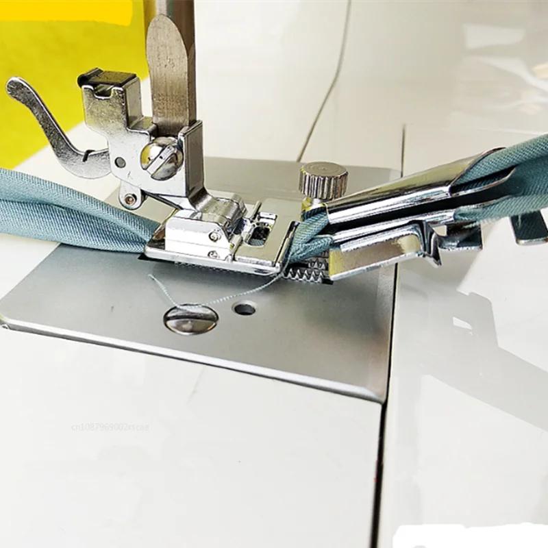 Metal Bias Tape and Binding Foot Snap Sewing Accessories for Household Machines Shell Edge Presser Foot Brother Singer Domestic