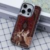 Two Deer Phone Case For Iphone 17 17E 16E 15 Pro Max 12 14 11 16 13 Transparent Ultra-Thin Protective Shell Coque