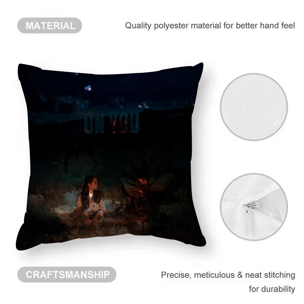 Crash Landing On You KDrama Cushion Cover Pattern Printed Pillowcase For Living Room Sofa Cushion Cover & Bedroom Decor