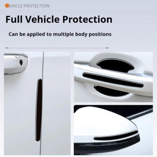 8PCS Invisible Car Door Handle Bowl Anti-Scratch Protector Sticker For Toyota
