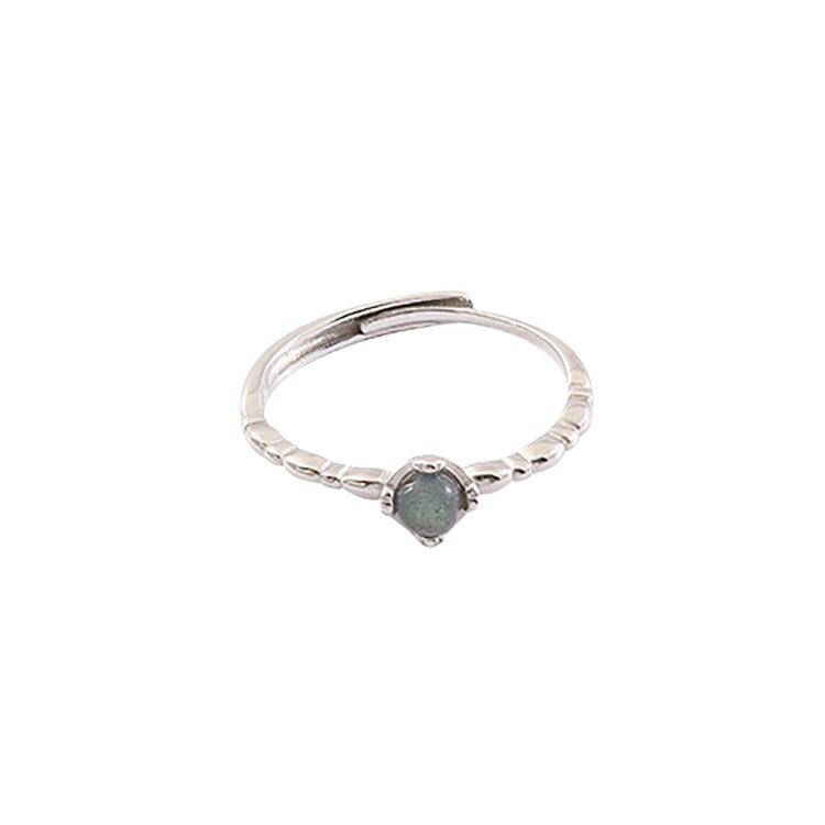S925 Sterling Silver Gold-Plated Women's Fashion Ring - Elegant, Simple, Versatile Design
