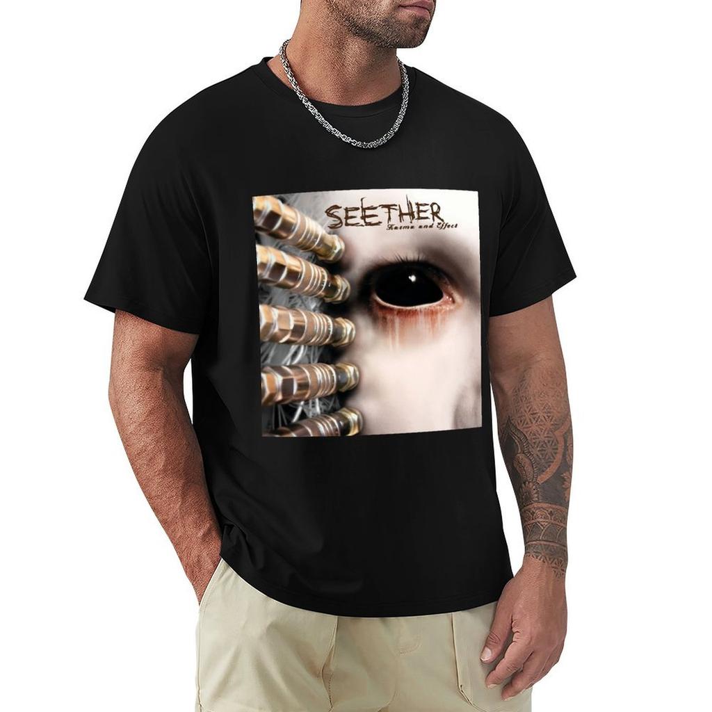 Seether Karma And Effect Tshirt T Shirt Unisex Designer Tshirt