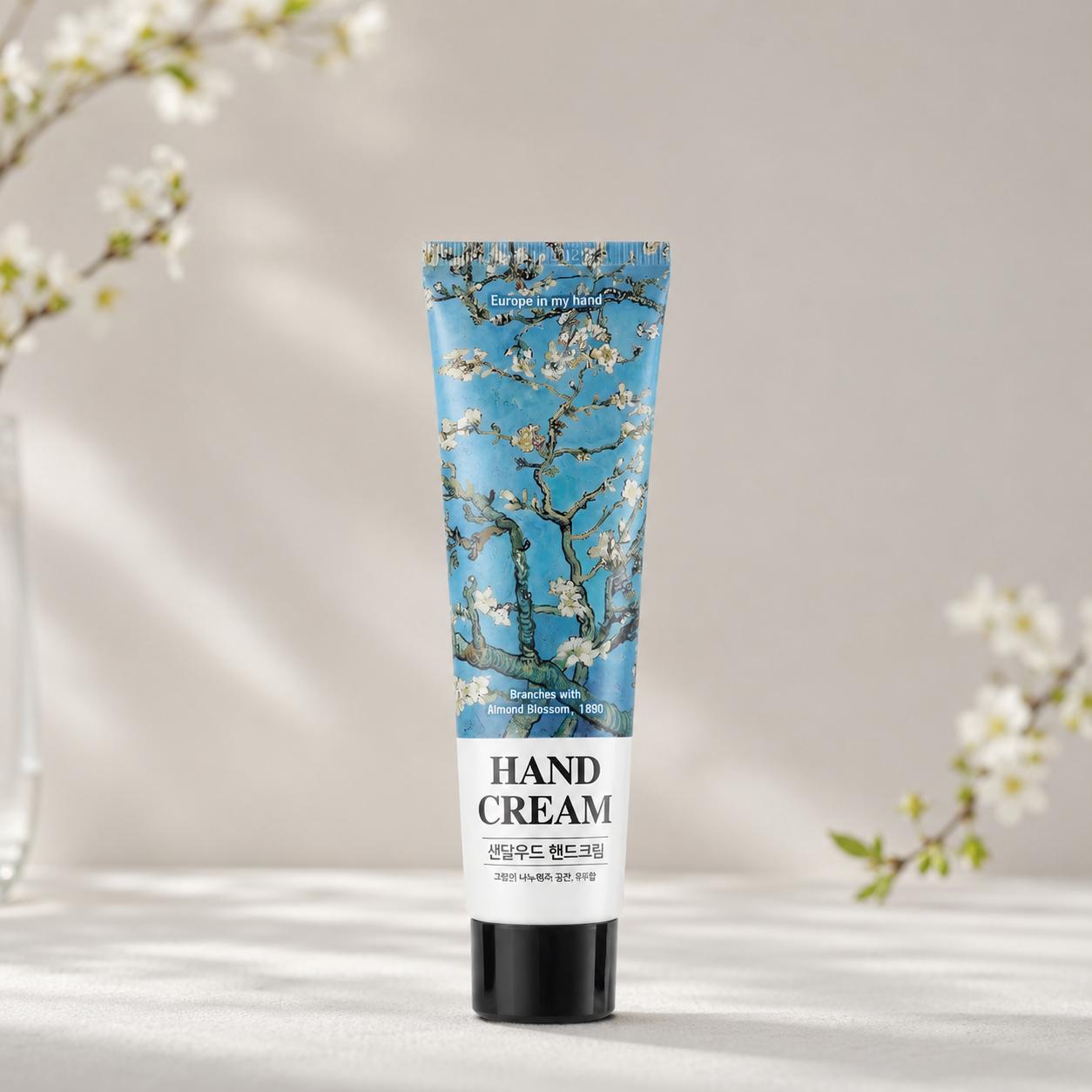 KWAILNARA Europe in My Hand Roma Hand Cream Deep Moisturizing Nourishing Care 60g
