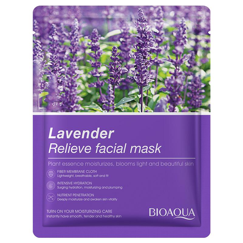 8pcs Face Mask Natural Fruit Plant Moisturizing Oil-Control Blueberry Orange Strawberry Rose Facial Masks Skin Care Cosmetics