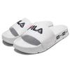 FILA Quiet Slide Slippers Unisex White Korean Style 1SM01591D_100
