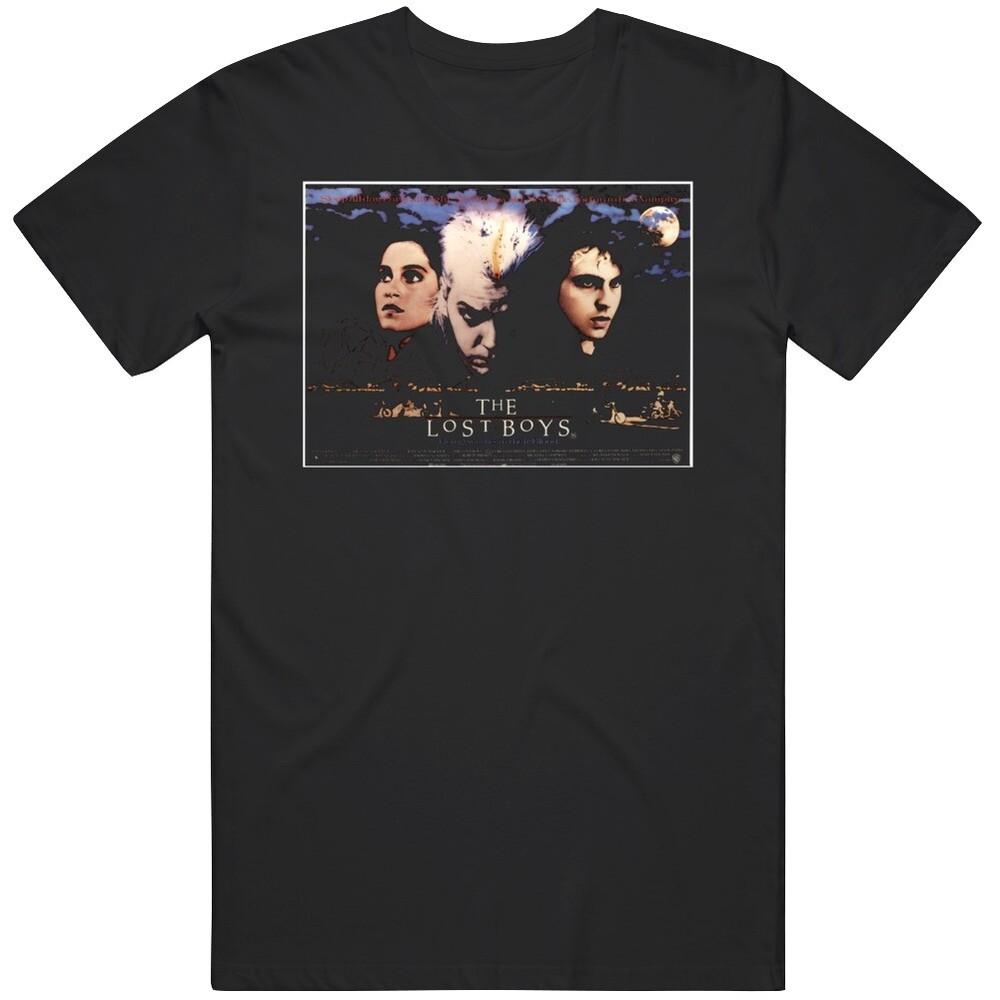 

Cult Classic Retro Movie Poster Lost Boys Horror Fan T Shirt 3XL